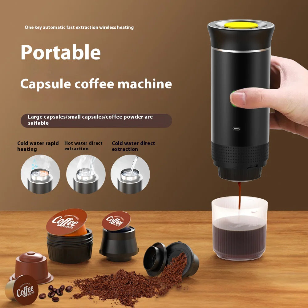 Portable Rechargeable Mini Smart Coffee Maker