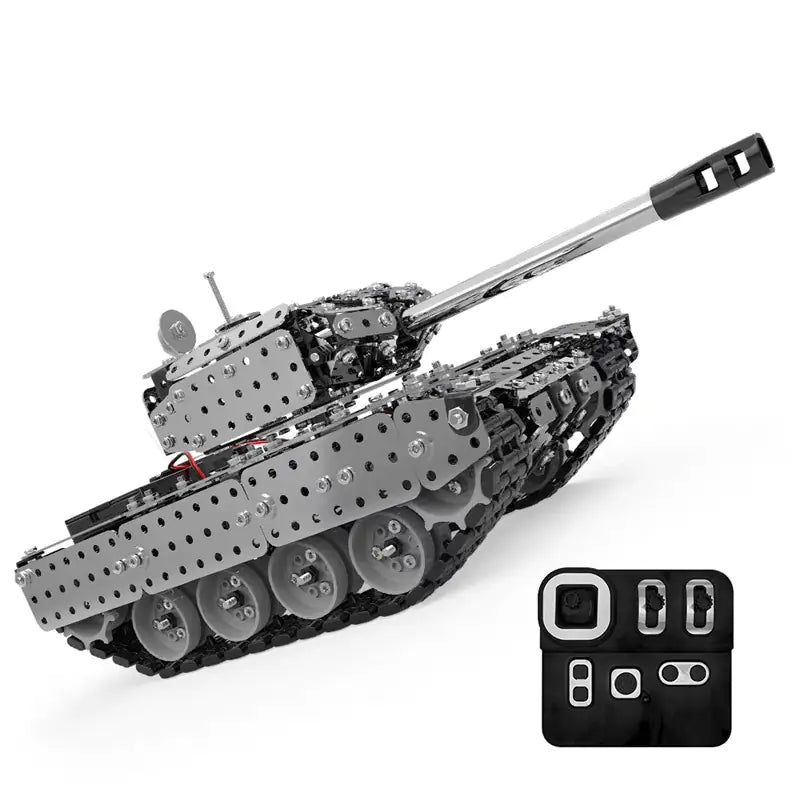 Metal Mechanical RC Tank Model Kit for Adults and Boys