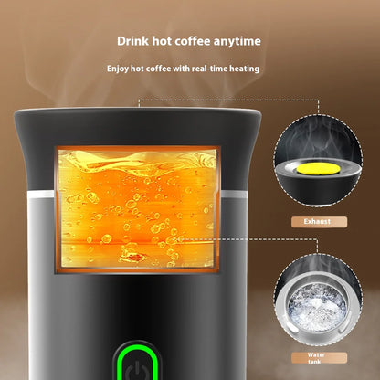 Portable Rechargeable Mini Smart Coffee Maker